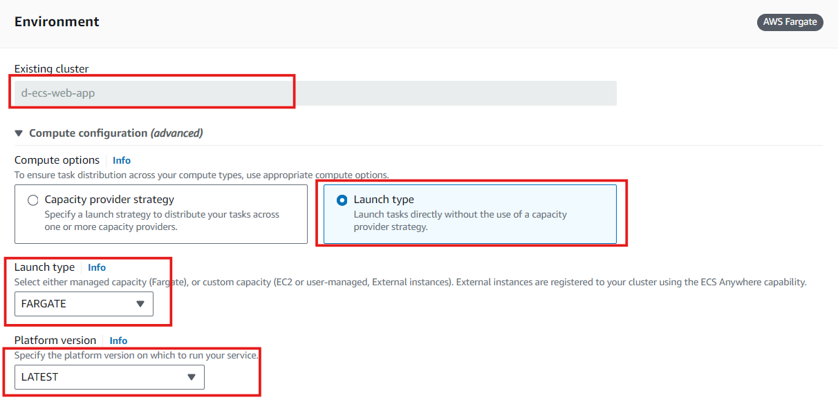 create service cluster
