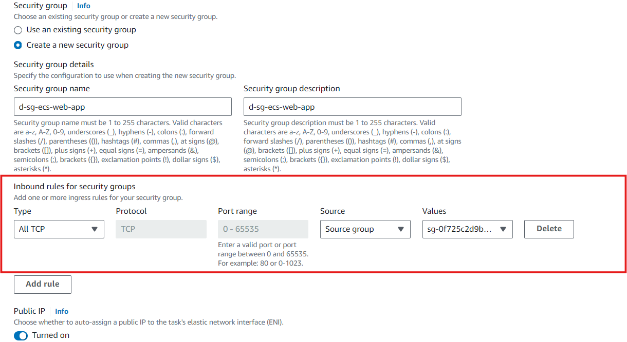 create service cluster
