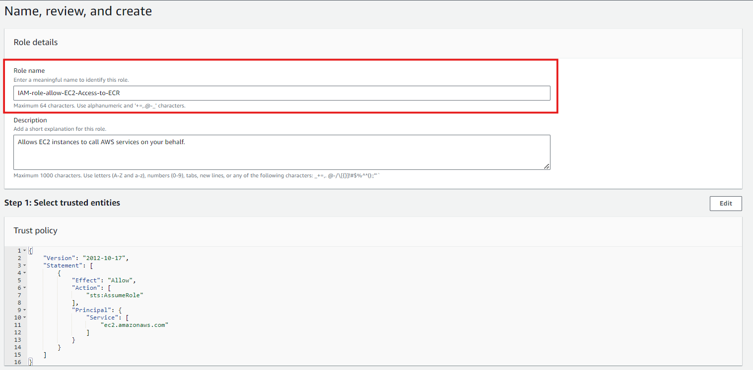 IAM role